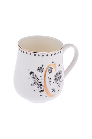 Emsan Artisan C Letter New Bone Kupa 220 Ml