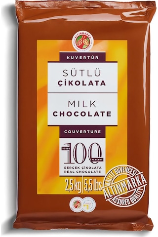 Altınmarka Alt211 Sütlü Kuvertür Çikolata 2500 G