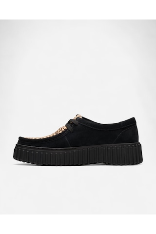 Clarks Torhill Bee Leopard Print, M 3 Kadın Kahverengi Günlük Ayakkabı 26181189 Kahverengi