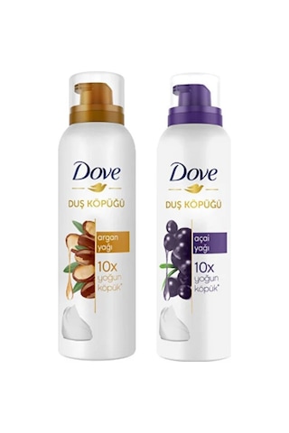 Dove Duş Köpüğü Argan Yağı Ve Açai Yağı 200 Ml PKT.DOVE.046 Diğer