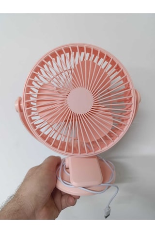 Vantilatör - Pembe- Tek Ebat