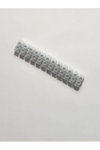 No:1 Yanmaz Plastik Sıra Klemens 12 Li 2 Adet