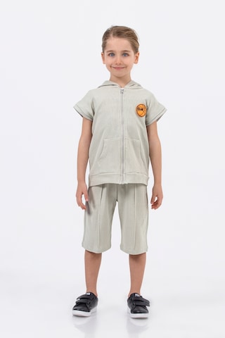 Erkek Çocuk Waffle Kumaş 3'lü Takım 001