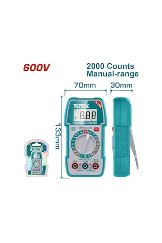 Total Dijital Multimetre Tmt5360011