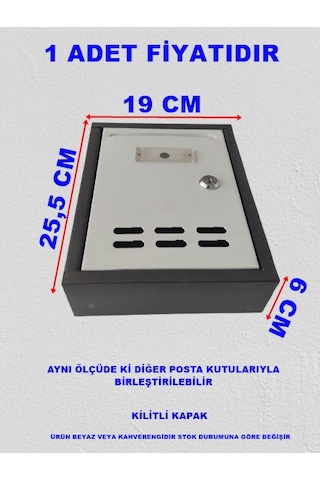 Aköz Standart Tip Posta Kutusu