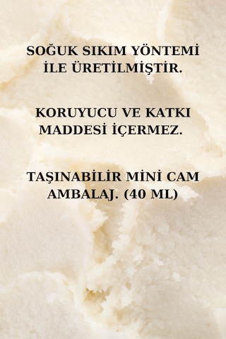 Shea Yağı 40 Ml - Soğuk Sıkım Karite Butter 20 ML