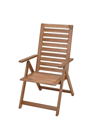 Ayarlanabilir Sandalye, Açık Kahverengi, Mindersiz Acı Kahverengi