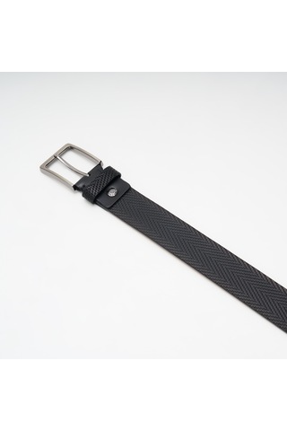 Siyah Erkek Gr-040-138 Grande Klasik Kemer Genişlik 4 Cm