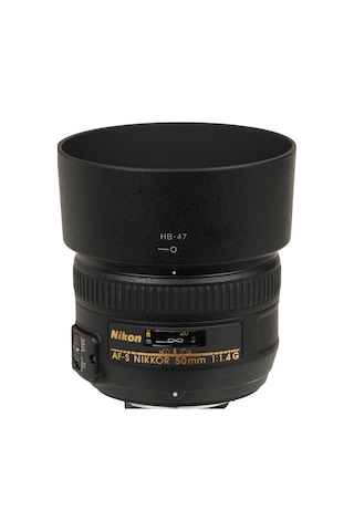 Tewise Nikon 50 MM F1.8G/50 MM F1.4G Lens Uyumlu HB-47 Parasoley