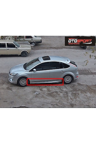 Ford Focus 2 Marşpiyel Fiberglass Boyasız