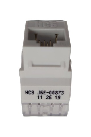 HCS J6E-00873 CAT6 UTP Keystone Jack