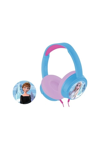 Kablolu Kulaklık Disney Frozen Karlar Ülkesi Anna Elsa Çocuk Kulaklığı Lisanslı Dy-6513-fr2 11 Adet Sticker İle Genel