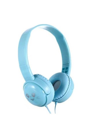 Fastbuy J18 Model Mavi Kablolu Kulaküstü Kulaklık - 40mm Hoparlörlü, 3.5mm Plug, Mikrofonlu, Tepki Kontrolü, Derin Ses, Yükse