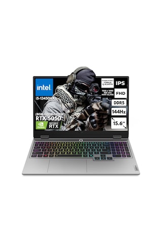Lenovo LOQ 15IRX10 83JE00JLTRAT36 i5-13450HX 16 GB 256 GB SSD RTX5050 15.6" W11H Dizüstü Bilgisayar