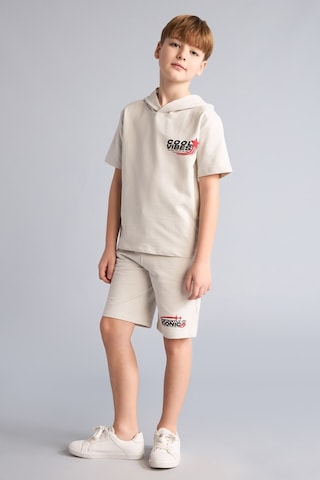 Defacto Sweatshirt Kumaşı 2li Takım Erkek Çocuk H0327a826smgr503 Gri-gr503