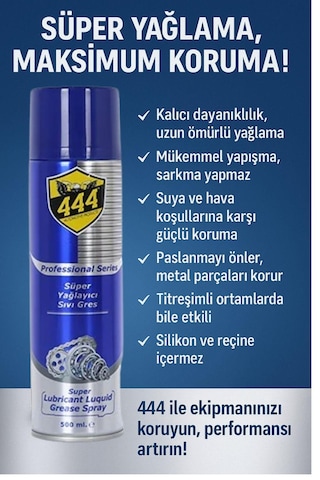 Süper Yağlayıcı Sıvı Gres 500ml