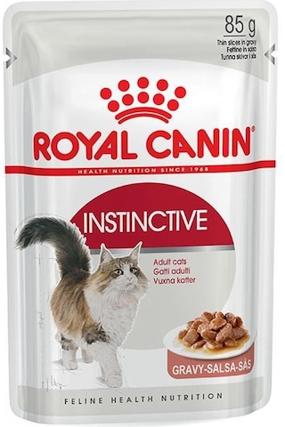 Royal Canin Gravy Soslu Instinctive Yetişkin Kedi Konservesi 85gr