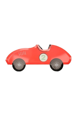 Meri Meri - Race Car Plates - Yarış Arabası Tabak - 8'li
