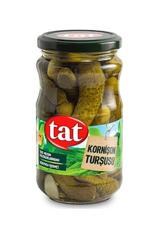 Tat Kornişon Turşu 350 Gr Cam X 3 Adet
