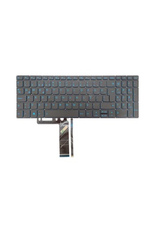 Lenovo 320-15ısk, 330-15ıkb Notebook Klavyesi, Laptop Tuş Takımı Füme Tr Işıklı / Mavi Tuş / Kl0046ldmv