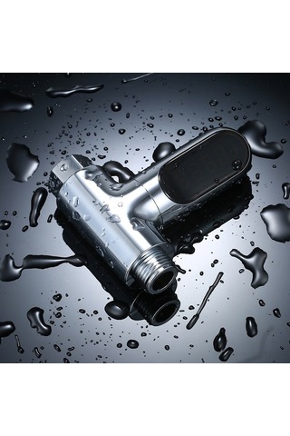 Supermarket1 Bebek Duş Su Sıcaklığı Ölçerü, 5-85 C, Akıllı Led, Pilli Olmayan, Su İle Çalışan, Su Arıtıcı Termometre