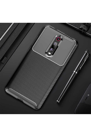 Xiaomi Mi 9t Kılıf Zore Negro Silikon Kapak Siyah Xiaomi Mi 9t Kılıf Zore Negro Silikon Kapak Siyah