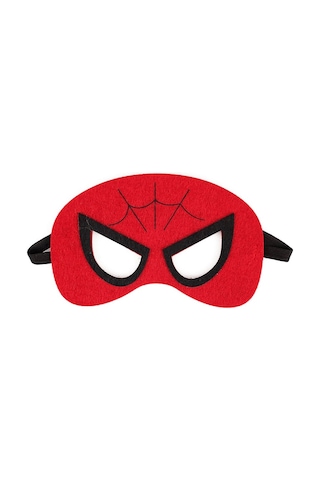 Schulzz Spiderman Örümcek Adam Lastikli Keçe Çocuk Maske