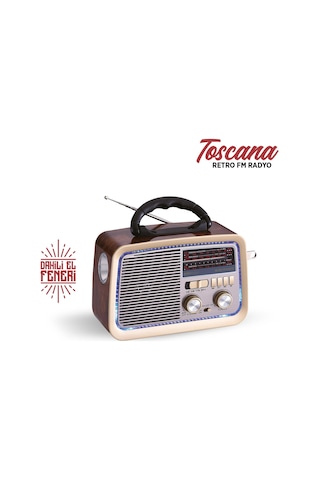 Polosmart Fs49 El Fenerli Toscana Retro Fm Radyo