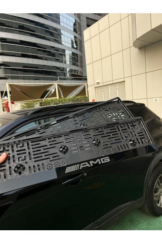 3d Mercedes Amg Takmatik Plakalık Pleksi