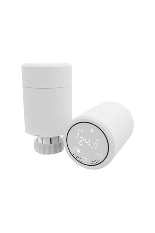 Xindoker Zigbee Akıllı Radyatör Termostatı, Tuya Uygulaması Ve Ses Kontrolü İle Programlanabilir, Donma Korumalı, Kolaysın Kurulum