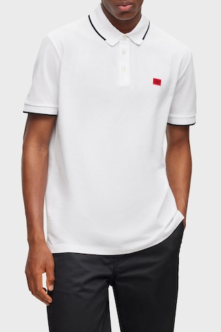Hugo Erkek Polo Yaka T Shirt 50490775 120 Beyaz Beyaz