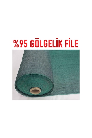 Abdioğulları%95 Gölgelik File 1m X 25m Bahçe Çit Örtüsü Meyve Ağacı Örtüsü