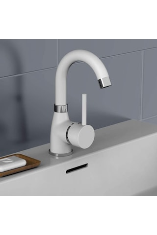 Sardıcı Krom Gövde Lavabo Bataryası