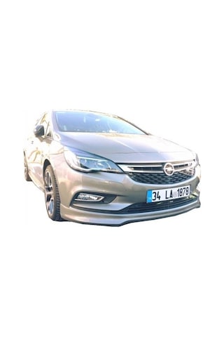 Opel Astra K 2016 Sonrası Ön Tampon Ek (Plastik)
