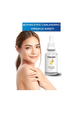 Devida Yaşlanma ve Kırışıklık Karşıtı Göz Çevresi Retinol Serum 30 ML