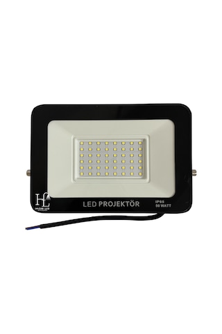 12-24 Volt 50 Watt Tablet Projektör Beyaz SMD Led Projektör