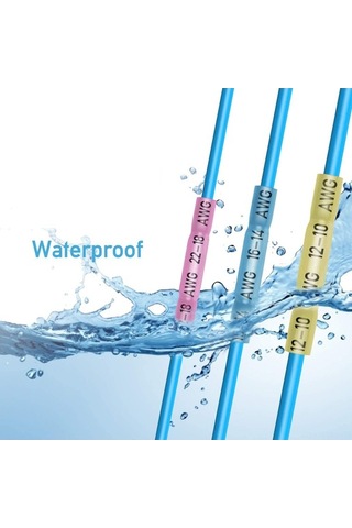 Dancemonkey Su Geçirmez Isı Daralan Konektörler - 200 Parça Bakır Kablolara Uygun