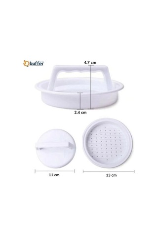 Hamburger Ve Köfte Şekillendirici Köfte Kalıbı Pratik Burger Pres Aparatı Diğer