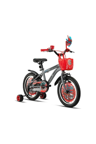 Geroni X-force 20 Jant Nardo Gri-kırmızı Bisiklet Gri - Kırmızı