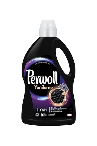 Perwoll Hassas Bakım Sıvı Çamaşır Deterjanı Siyah Yenileme 4 x 2970 ML 200 Yıkama