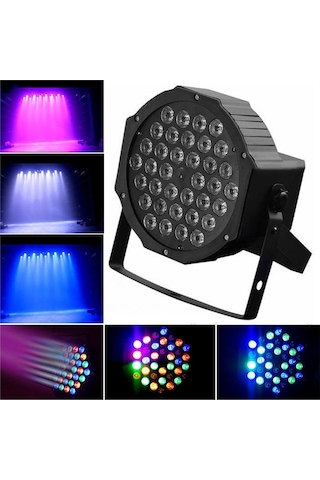 Quenlite Par-136X Led Par Sahne Işık Sistemi 1X36 Watt Rgb Dmx512
