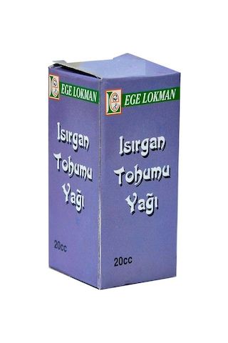 Ege Lokman Isırgan Tohumu Yağı 20 ML