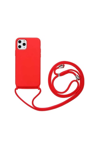 Apple Uyumlu iPhone 11 Pro Kılıf Zore Ropi Kapak Kırmızı