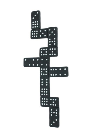 Ailenizle Keyifli Vakit Geçirmek İçin Ahşap Domino 55 Parça