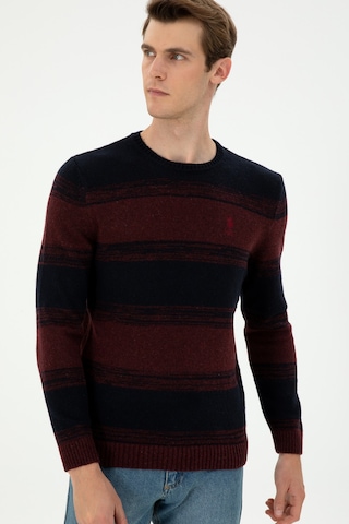 U.S. Polo Assn. Erkek Bordo Kazak 50293115-VR014