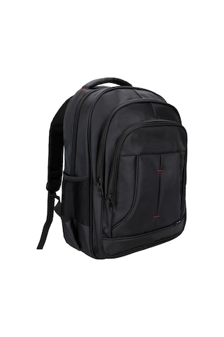 Plm City-siyah-15.6/17'' Siyah Notebook Sırt Çantası