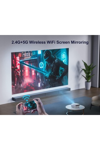 Wimius P60 480 Ansı Lümen Taşınabilir Toz Korumalı Projektör