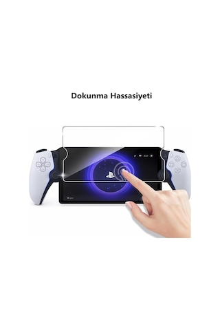 Sony Playstation Portal 8 İnç İle Uyumlu Ekran Koruyucu Oyun Konsolu