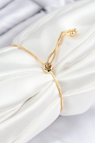 Pirinç Zirkon Taşlı Sonsuzluk Model Gold Renk Asansörlü Kadın Bileklik - Tj-bb7721 Diğer