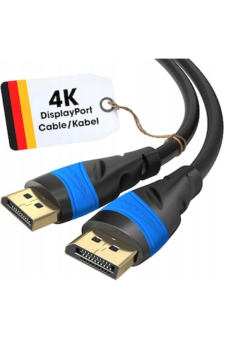 Kabeldirekt 4k Displayport Cable 5m Dp Cable 8k 4k 60hz, 240hz Pc 5 Mt